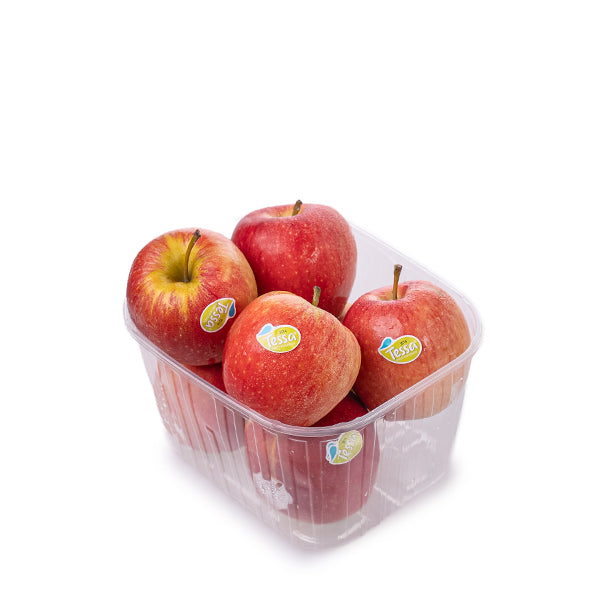 Fresh Tessa apples from Fengapi, 1 kg pack, showcasing bright red, crisp fruit from Sharbatly brand.