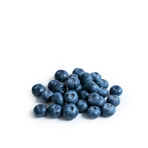 Fresh jumbo blueberries in a 0.2kg pack by Driscoll's, displayed in a clear container with vibrant blue color.