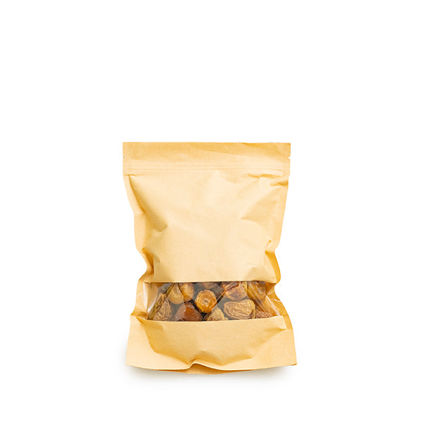 Sweet Sukkari dates in a 0.5 kg pack by Local Market, showing plump, glossy dates with textured skin.