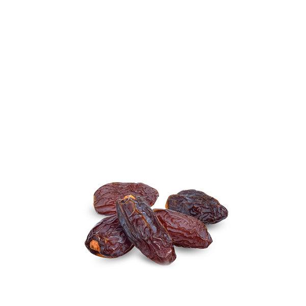 Medjool dates from Sharbatly in a 0.85 kg pack, showcasing large, plump, and glossy dates ideal for snacking or cooking.