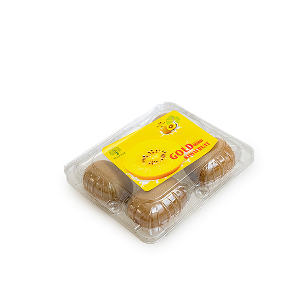 Fresh yellow kiwi fruit from Sharbatly in a 0.45 kg pack, showcasing vibrant yellow skin and ripe interior.
