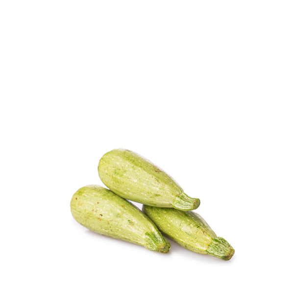 Organic green zucchini from Naqwat Al Nana, fresh vegetable in a 0.75 kg pack, shown in the image.