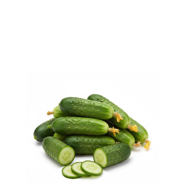 Fresh mini cucumber from Mishkat, a 0.2 kg vegetable with vibrant green skin and crisp texture.