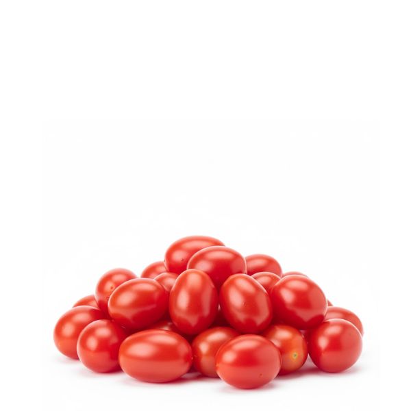 Fresh cherry plum tomatoes from Sharbatly, small round vegetables in a 0.25 kg pack ready for cooking or snacking.