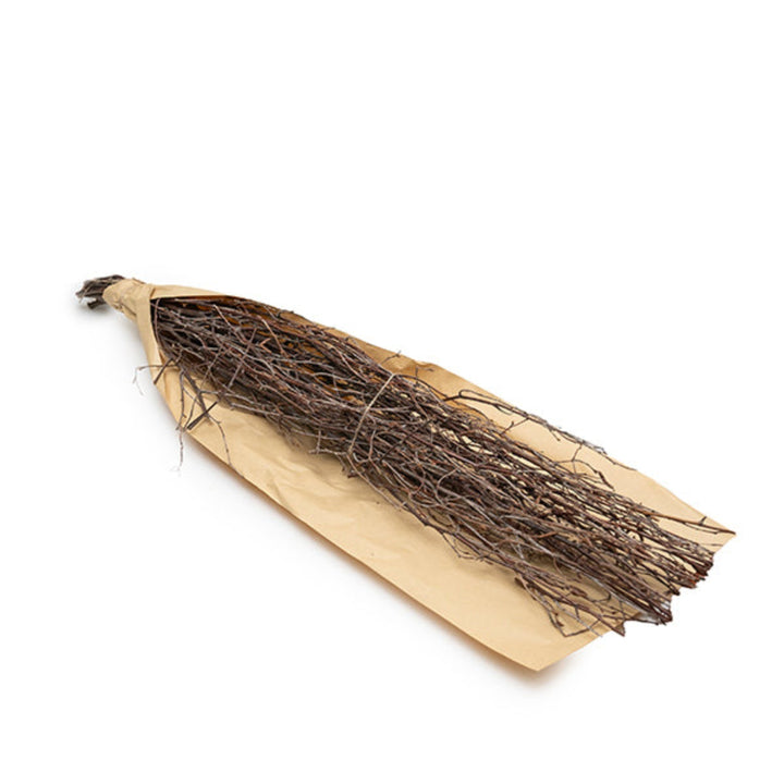 Fresh Flower Holland Salix Tortuosa flower stems, showcasing 10 natural, twisted willow branches with delicate foliage.