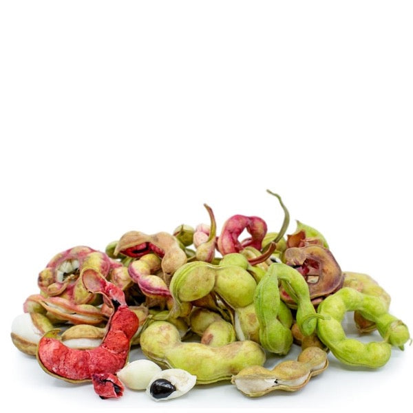 Fresh tamarind Manila, Indian red almonds, and Madras thorn fruits in a 0.35 kg pack from Local Market.