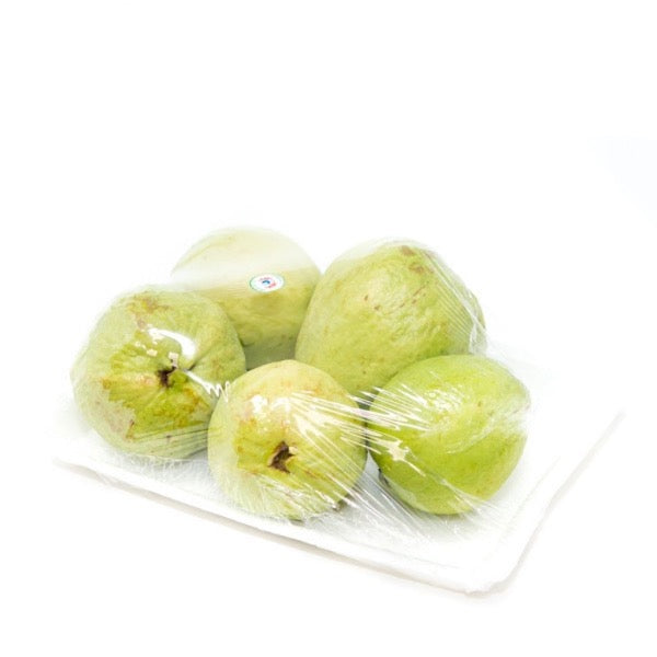 Fresh pink guava fruit from Thailand in a 1 kg pack, showcasing ripe, vibrant pink guavas ready to eat.
