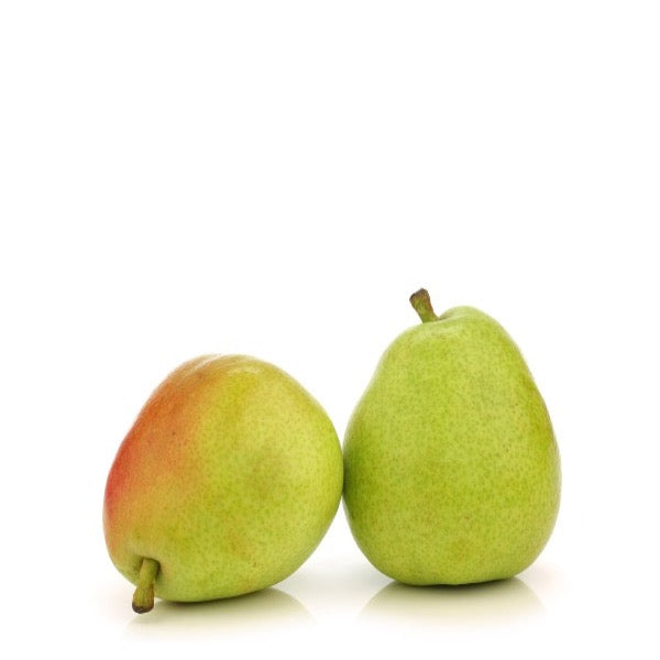 Fresh Anjou pears from Sharbatly, 1 kg pack, showing ripe green fruit with smooth skin on a white background.