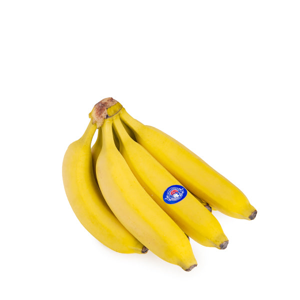 Baby-sized bananas from Sharbatly in a 3 kg carton, fresh yellow fruit ideal for snacking or healthy meals.