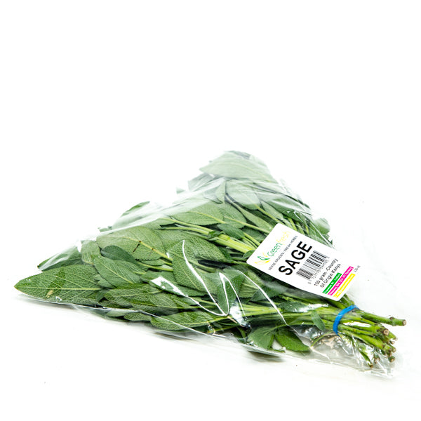 Fresh Kenya sage herb bunch, 0.1 kg, with vibrant green leaves, ideal for cooking and herbal remedies.