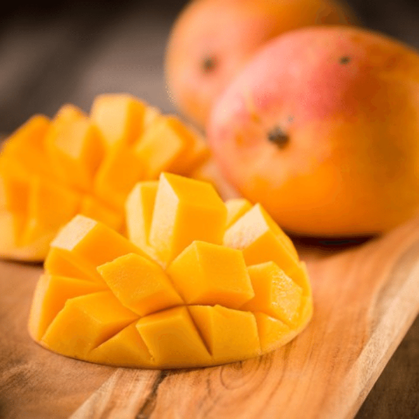 Fresh Timour mangoes from Local Market, 2.5 kg carton, showcasing ripe, vibrant yellow mangoes ready to enjoy.