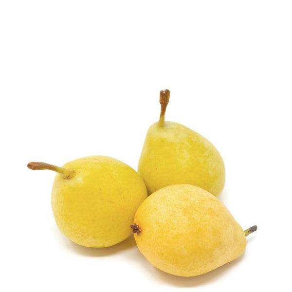 Fresh Ercolini pears from Sharbatly in a 1 kg pack, showcasing ripe, green fruit with smooth skin and natural shape.