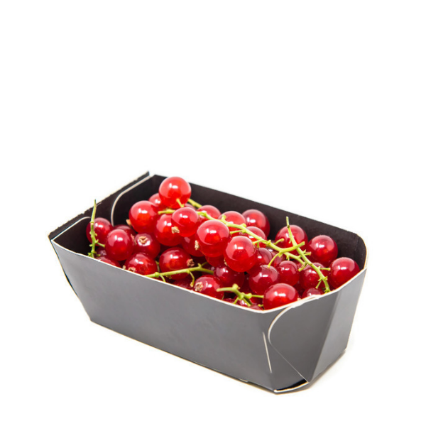 Fresh red currants from Holland in a 0.125 kg pack, showcasing vibrant, ripe berries ready for snacking or cooking.
