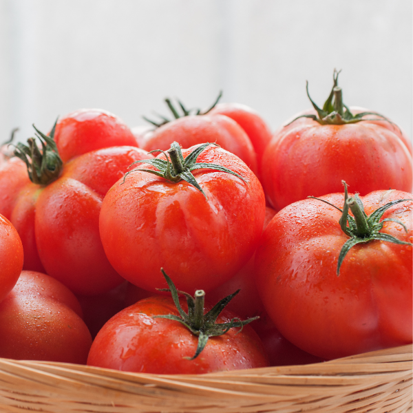 Fresh Dutch Holland beef tomatoes in a 1 kg pack, showcasing ripe, vibrant red vegetables perfect for salads and cooking.
