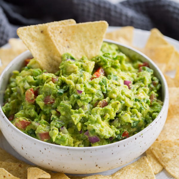 Holland ready-to-prepare guacamole ingredients mix with fresh vegetables for homemade guacamole preparation.