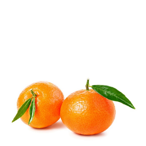 Fresh leafy clementines from Sharbatly, 1 kg pack, showing bright orange fruit and green leaves in a natural display.