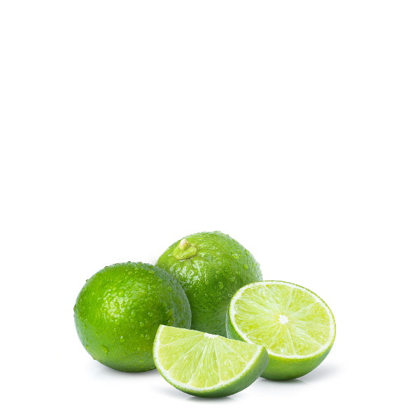 Seedless limes in a 1 kg pack from Local Market, fresh green citrus fruit on display.