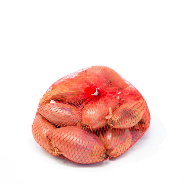 Round Holland shallots in a 0.25 kg vegetable pack, showing fresh, whole shallots with papery skin and green tops.