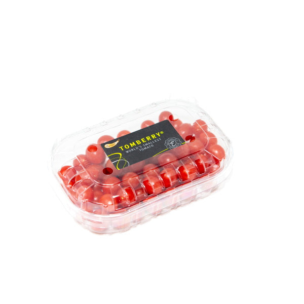 Holland Tomberry red vegetables in 0.125 kg pack, fresh and vibrant, ready for culinary use.